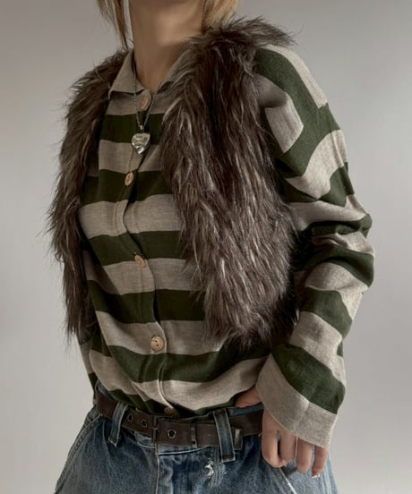 【USED】 Fur Vest / 251227-020