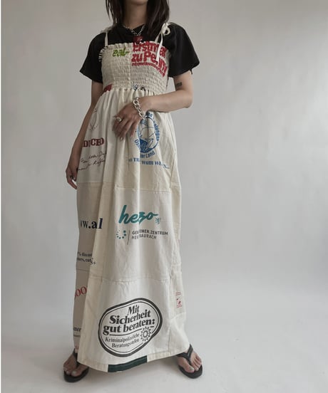 【RE;CIRCLE】 RE Eco-Friendly Bag Camisole One-piece / 220804-028