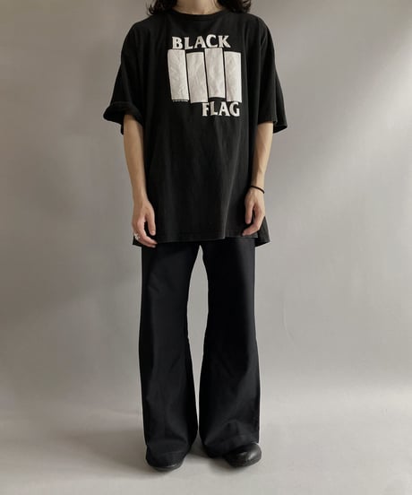 【USED】  Band T-shirt BLACK FLAG /230703-025