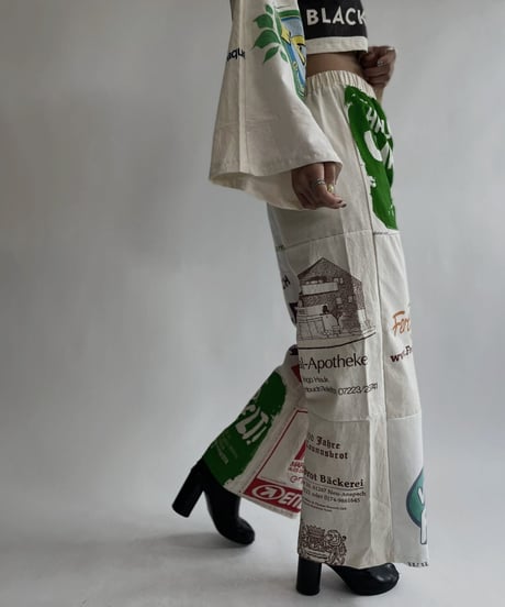 【RE;CIRCLE】 RE Eco-Friendly Bag Straight Pants / 220825-008