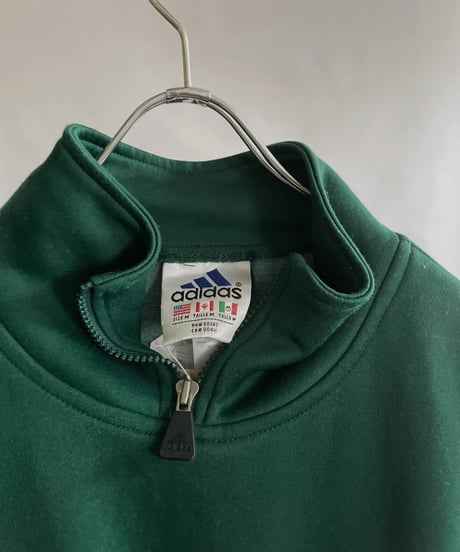 【USED】  Adidas Jersey  Half Zip Top/ 230415-020
