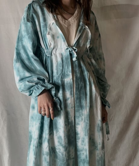 【RE;CIRCLE】  RE Tye Dye Medical Gown/210512-025