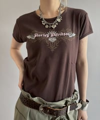 【USED】 Made in USA HARLEY DAVIDSON T-Shirt / 260607-001