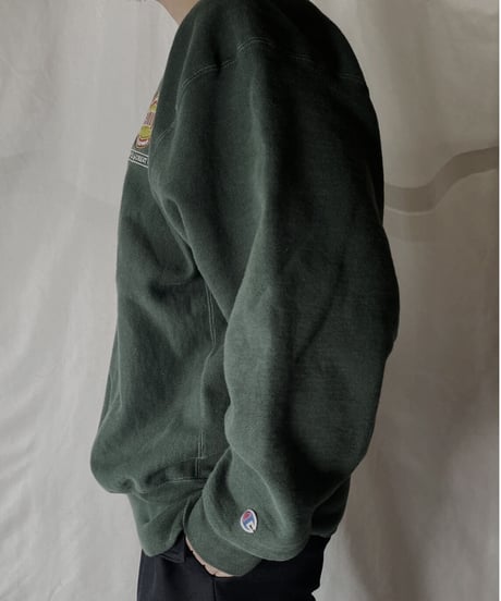 【USED】  Champion Reverse Weave Sweat Denny's/211116-047
