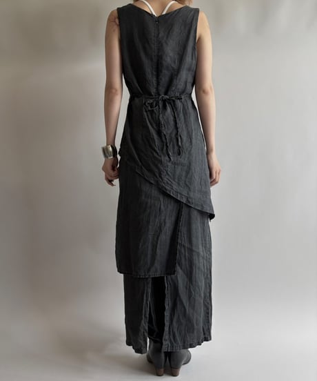 【USED】 N/S Linen Design One-Piece / 250823-031