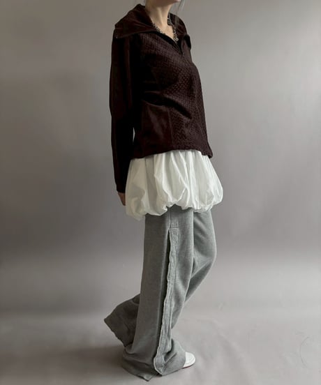 【USED】 Zip-up Velour Jacket/ 260328-016