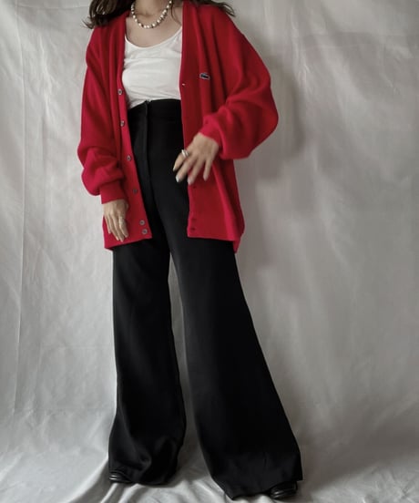 【USED】   LACOSTE Knit Cardigan①/210930-017