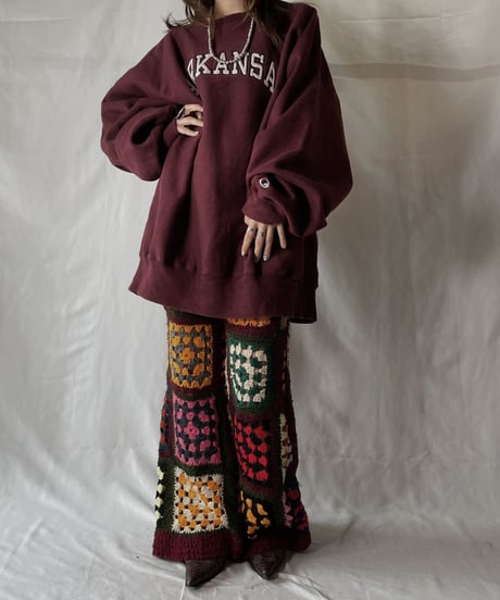 【USED】  Champion Reverse Weave Sweat ARKANSAS/210902-021