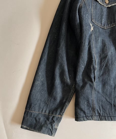 【USED】 Made in USA 70's~ Denim Tracker Jacket  /250222-005