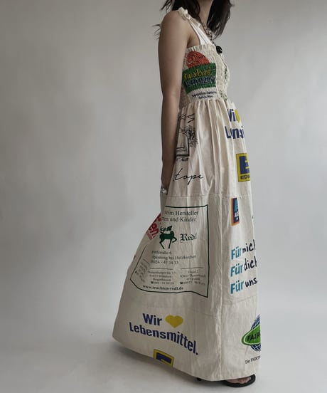 【RE;CIRCLE】 RE Eco-Friendly Bag Camisole One-piece / 220804-022
