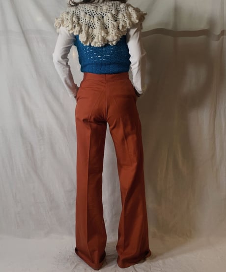 【USED】  N/S Crocket Knit Top②/210303-026