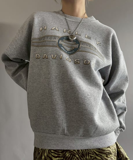 【USED】 Made in USA HARLEY DAVIDSON Sweat / 251206-015