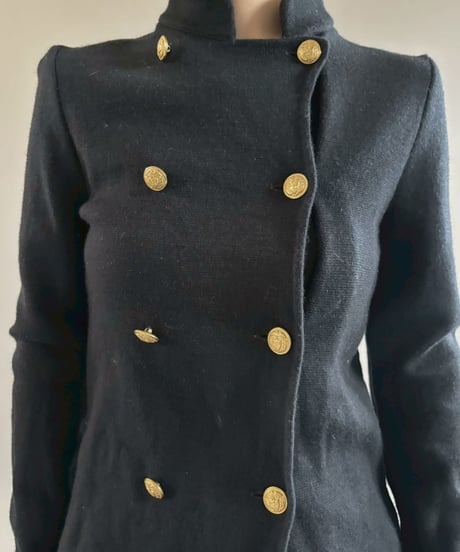 【USED】 Lauren Ralph Lauren Double Breasted Knit Cardigan / 260221-011