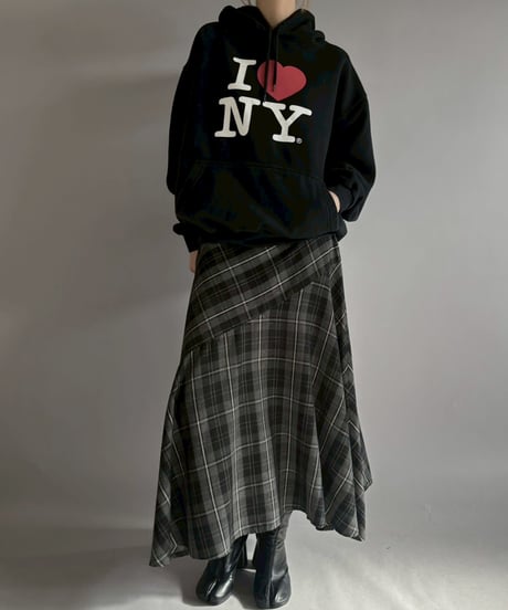 【USED】 Plaid Skirt / 251220-014