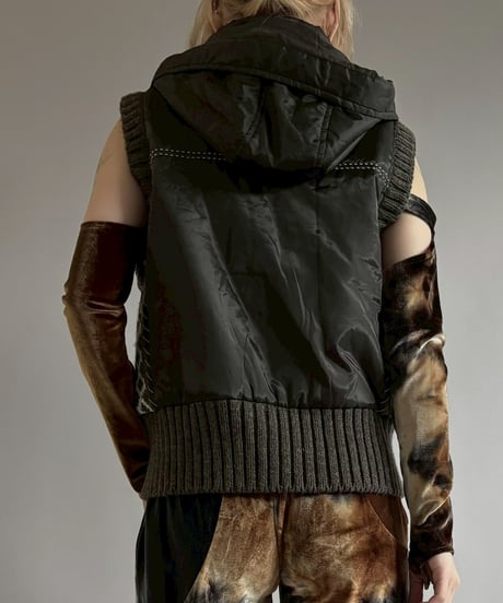 【USED】 ROXY Padded Knit Vest / 260117-008