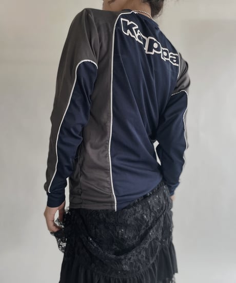 【USED】 Kappa Long Sleeved Soccer T-shirt / 220604-010