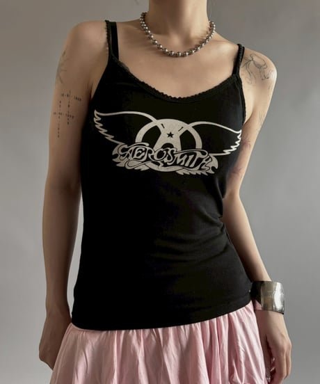 【USED】 Hysteric Glamour AERO SMITH camisole top/250920-016