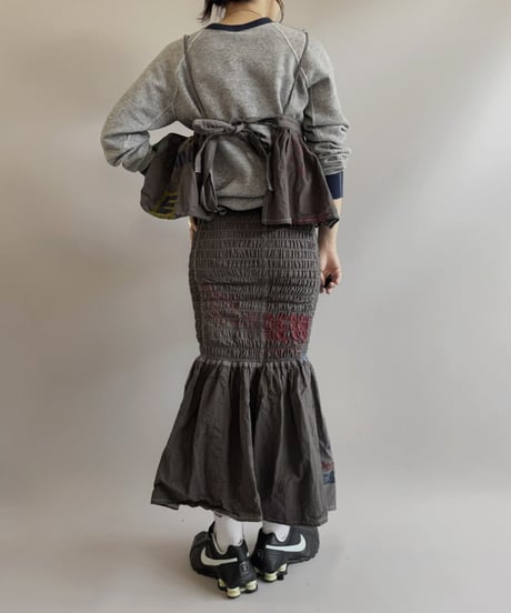 【RE;CIRCLE】RE Eco-Friendly Bag Camisole Bustier Gray / 230828-022