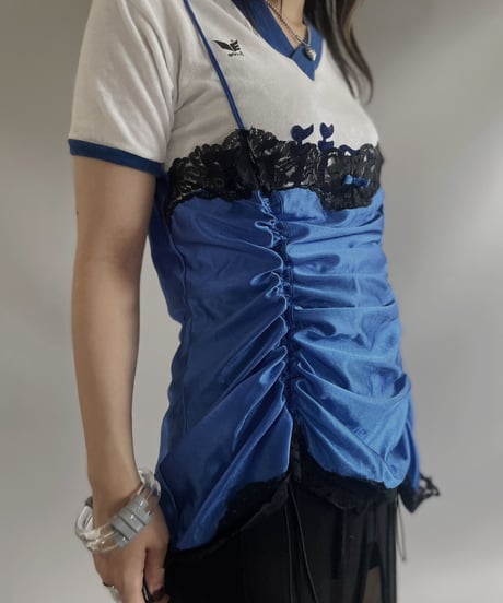 【RE;CIRCLE】RE Code Lingerie Camisole Top  / 230817-005