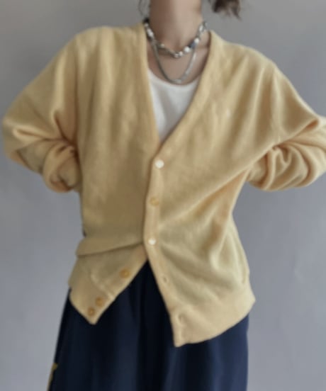 【USED】  Christian Dior Acrylic Knit Cardigan / 221008-012
