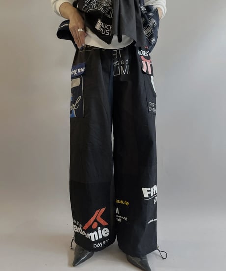 【RE;CIRCLE】RE Eco-Friendly Bag Cargo Pants Black / 230828-005
