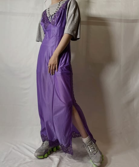 【USED】  Poly Camisole One-piece①/20210819-011