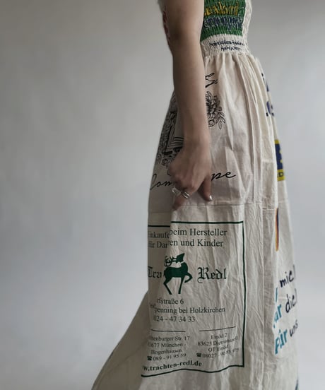【RE;CIRCLE】 RE Eco-Friendly Bag Camisole One-piece / 220804-022