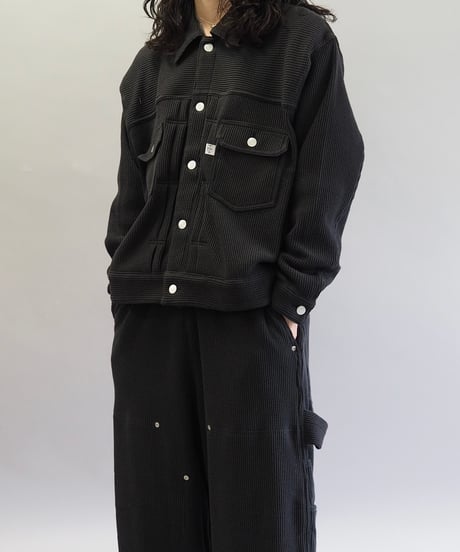【COSMOS TEXAS】24ss Second Jacket Black / 240311-015