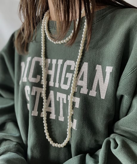 【USED】   Champion Reverse Weave Sweat MICHIGAN STATE/211007-015