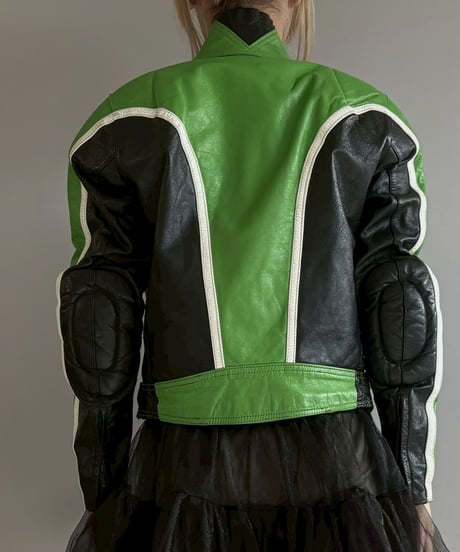 【USED】 Motor Cycle Leather Jacket / 251227-001