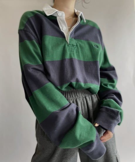 【USED】 Chaps Rugby Shirt / 220910-005