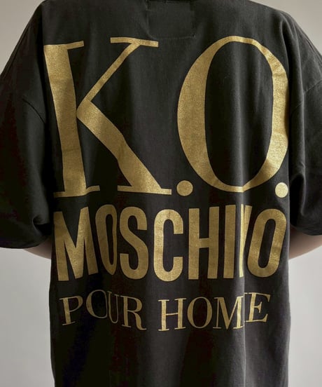 【USED】 Made in USA MOSCHINO Graphic T-Shirt / 260627-026