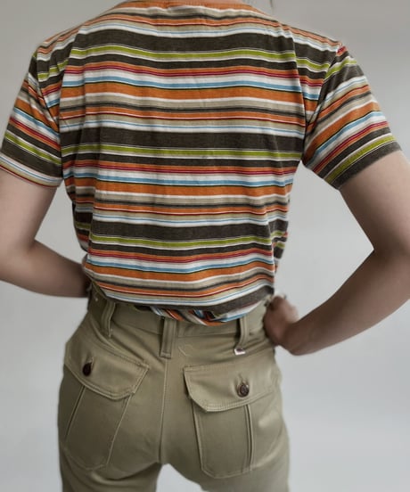 【USED】  Youngster Striped T-shirt / 220730-019