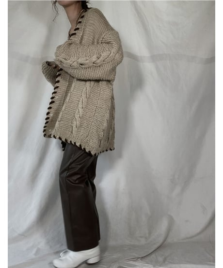 【USED】    Knit Cardigan/211216-037