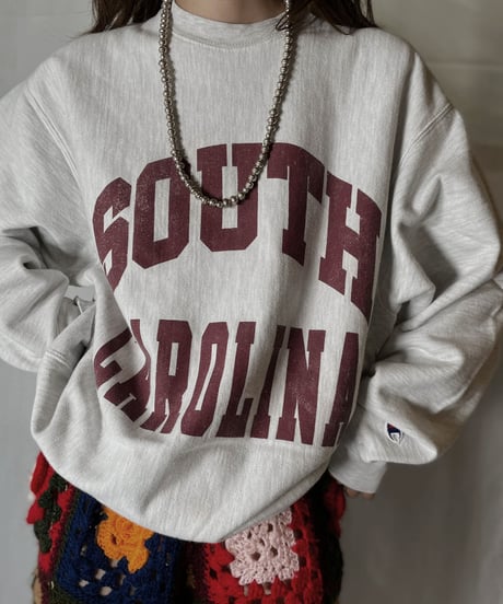 【USED】  Champion Reverse Weave Sweat SOUTH CAROLINA/210902-023
