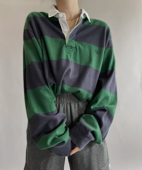 【USED】 Chaps Rugby Shirt / 220910-005