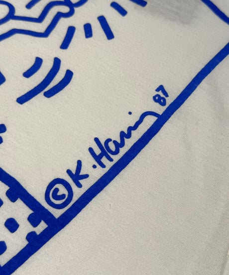 【USED】 Made in USA 87's Hanes KEITH HARING  T-Shirt /250621-032