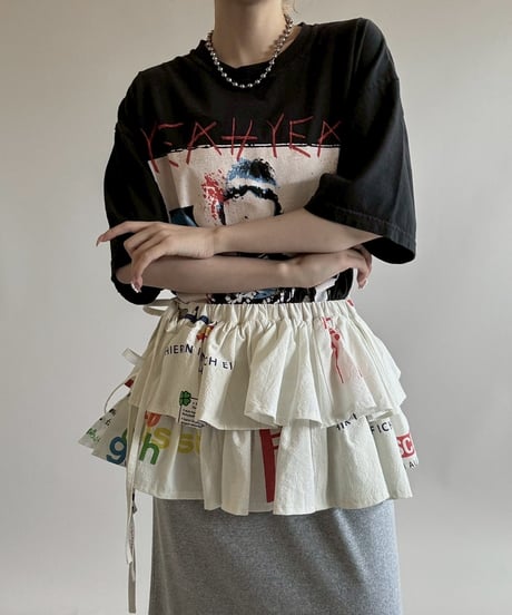 【RE;CIRCLE】 Re Eco Bag Maki Skirt /  250626-013