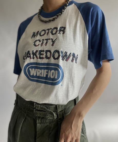 【USED】 83's PINE KNOB Raglan T-Shirt/241130-008