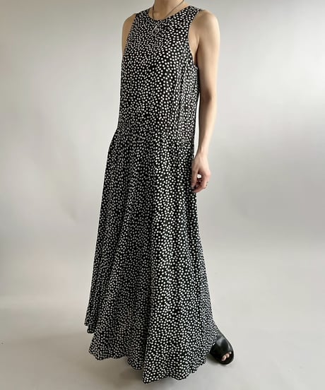 【USED】 Dot Pattern N/S Long One-Piece /250419-005