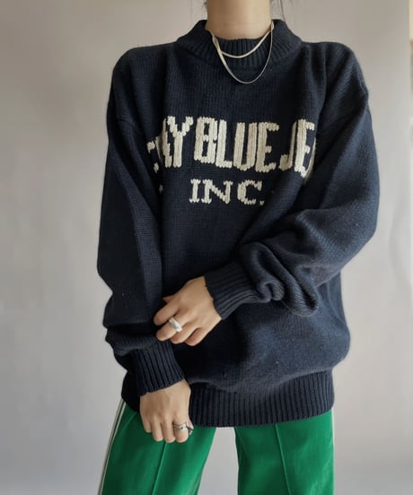 【USED】  Replay blue Jeans Knit / 221119-023