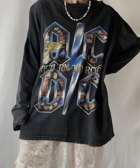 【USED】 S/S T-shirt ACDC/210801-057