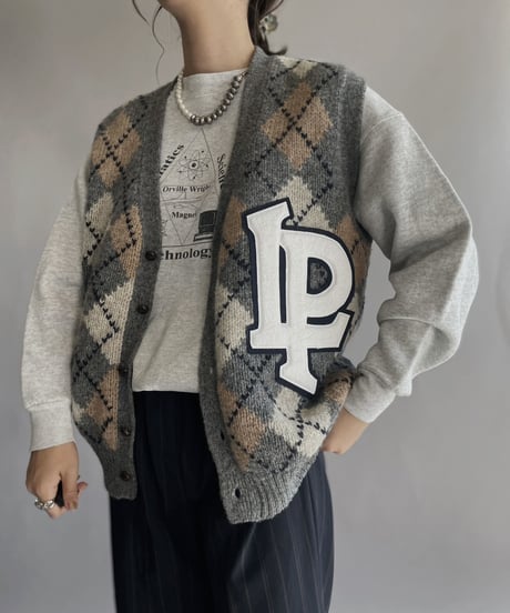 【RE;CIRCLE】 RE Wappen Wool Vest / 221103-003