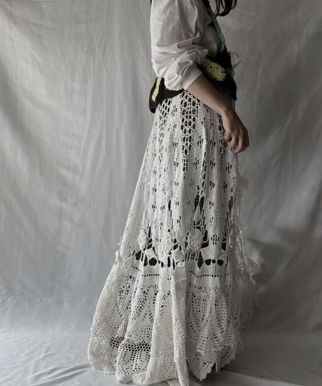 【RE;CIRCLE】 RE Granny × Crochet N/S Gown②/211014-016