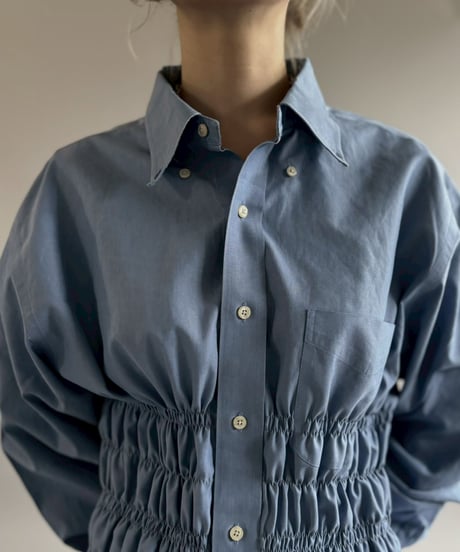 【RE;CIRCLE】 RE Shirring Shirt / 260504-003