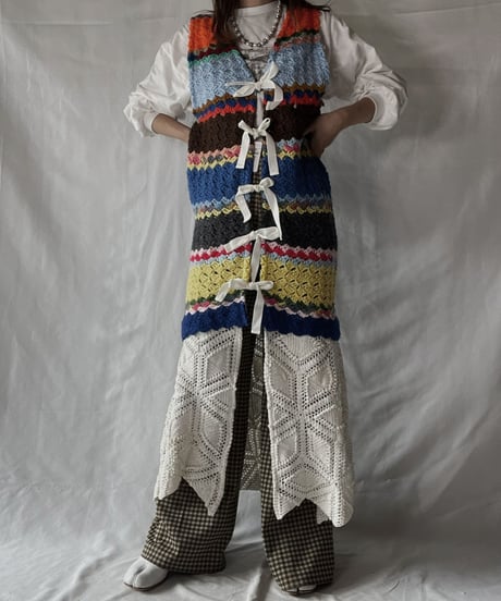 【RE;CIRCLE】 RE Granny × Crochet N/S Gown④/211014-019