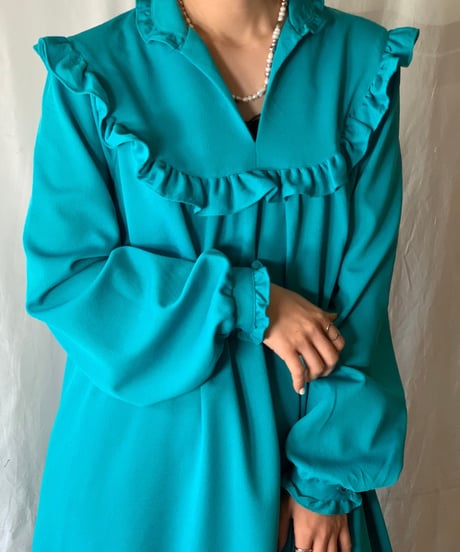 【USED】  Poly EURO Dress③/210407-018