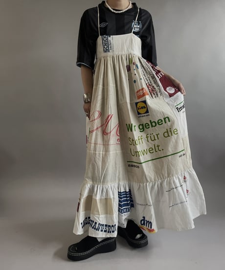 【RE;CIRCLE】RE Eco-Friendly Bag Camisole Long One-piece / 240516-018・019・020