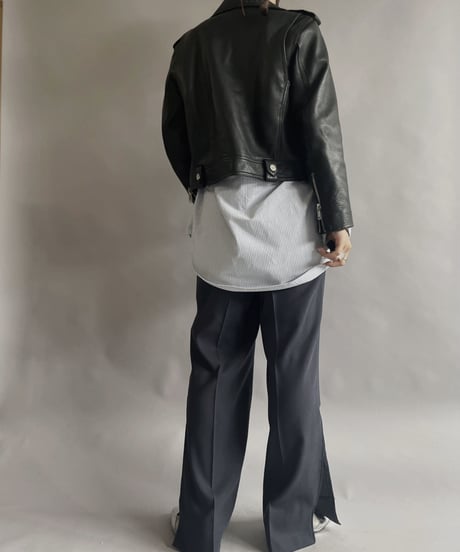 【USED】 GANNI Leather Jacket / 230401-021