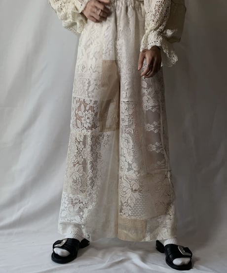 【RE;CIRCLE】 RE Lace Pants④/ 210801-067